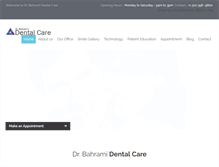 Tablet Screenshot of hellodentist.com